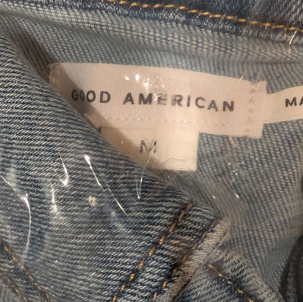 Good American Women's Denim Jumpsuit, Bootcut, Size M, NWT - Picture 5 of 7